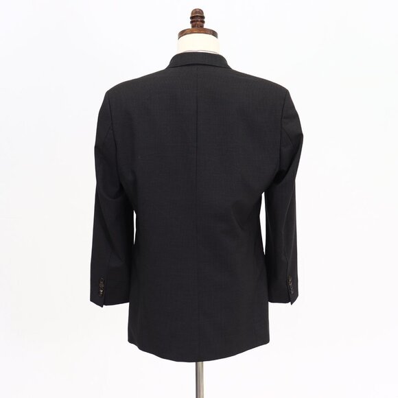 Hugo Boss 40R Gray Striped 3-Button Sport Coat Blazer Jacket V753 - Picture 7 of 11